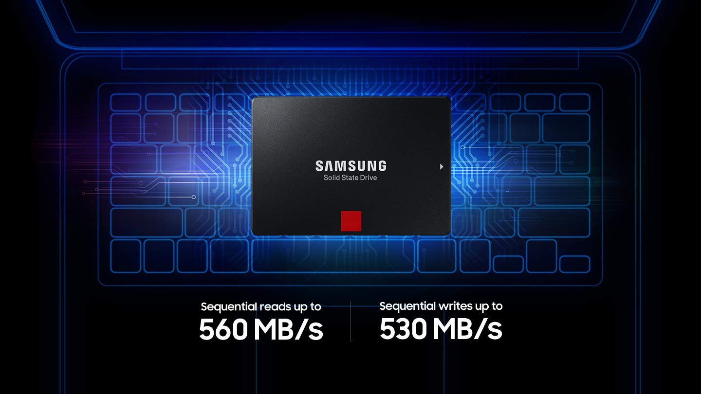 حافظه اس اس دی سامسونگ SSD Samsung 860 Pro ظرفیت 256 گیگابایت