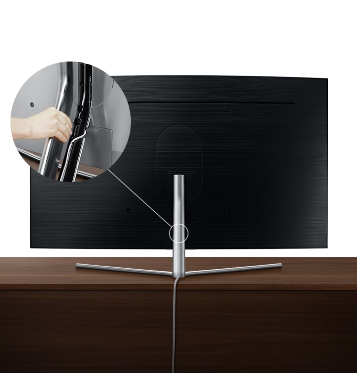 تلویزیون 4K منحنی سامسونگ QLED Curved TV Samsung 65Q7880 سایز 65 اینچ