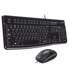 کیبورد و ماوس سیمدار لاجیتک Keyboard & Mouse Logitech MK120