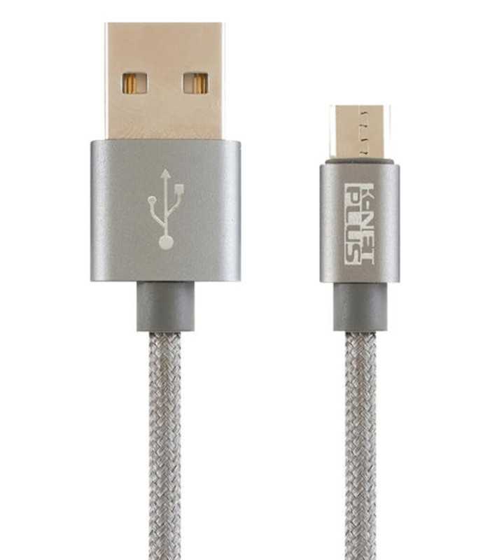 کابل شارژ کی نت پلاس Cable Micro USB Knet Plus KP-C3003 طول 1.2 متر