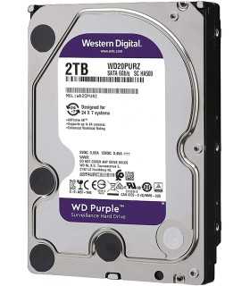 هارد دیسک وسترن دیجیتال بنفش HDD WD Purple 10PURZ ظرفیت 2 ترابایت