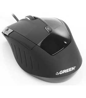 ماوس سیمدار گرین Mouse Wired Green GM302