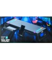 استند رومیزی مانیتور تراست Monitor Stand Trust TDesk RGB