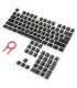 مجموعه کامل کلیدهای کیبورد مکانیکال RedRagon Keycap A130 Black