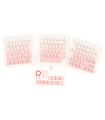 مجموعه کامل کلیدهای کیبورد مکانیکال RedRagon Keycap A139 Pink