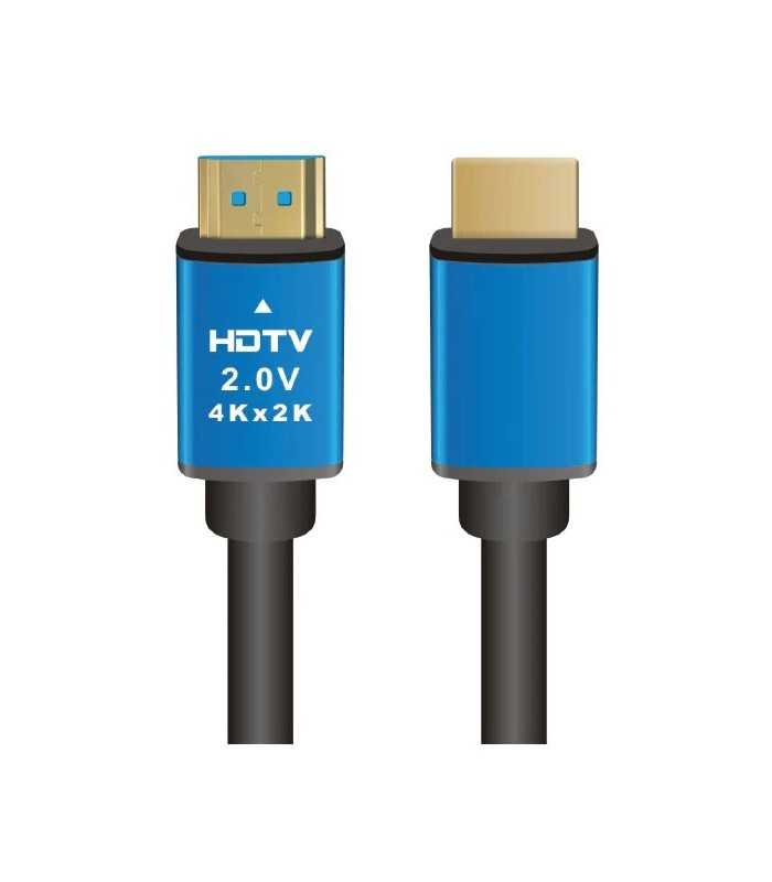 کابل HDMI دلتا نسخه 2.0 HDTV Premium طول 1.5 متر