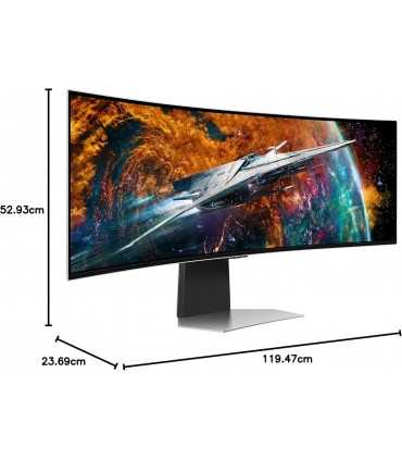 مانیتور سامسونگ Oddysey G95SC OLED LS49CG954SM سایز 49 اینچ