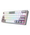 کیبورد گیمینگ ردراگون RedRagon FIZZ K617 White-Grey RGB