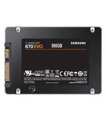 اس اس دی سامسونگ Samsung 870 EVO MZ-77E500 ظرفیت 500 گیگابایت