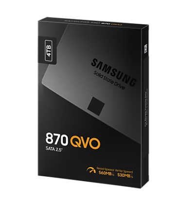 اس اس دی سامسونگ Samsung 870 QVO SATA MZ-77Q4T0BW ظرفیت 4 ترابایت