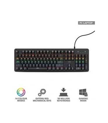 کیبورد گیمینگ تراست Trust GXT 863 Mazz Mechanical Keyboard