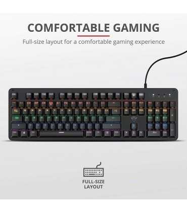 کیبورد گیمینگ تراست Trust GXT 863 Mazz Mechanical Keyboard