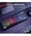 کیبورد تراست Trust Ziva Gaming Led Keyboard