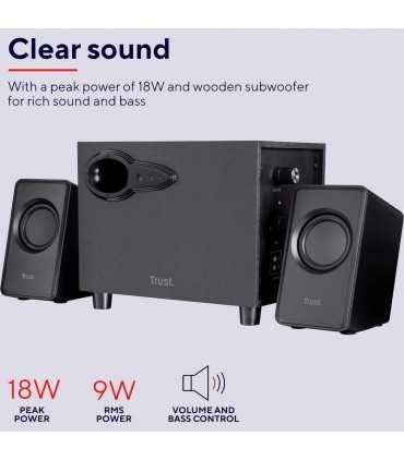 اسپیکر تراست Trust AVORA 2.1 USB Subwoofer Speaker Set