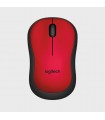 ماوس بیسیم لاجیتک Logitech Mouse Silent M220 RF RED