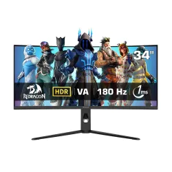 مانیتور گیمینگ ردراگون RedRagon GMQ3418RVC سایز 34 اینچ