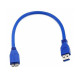 کابل هارد اکسترنال USB 3.0 رویال 30 سانتیمتری کابل هارد اکسترنال USB 3.0 رویال 30 سانتیمتری