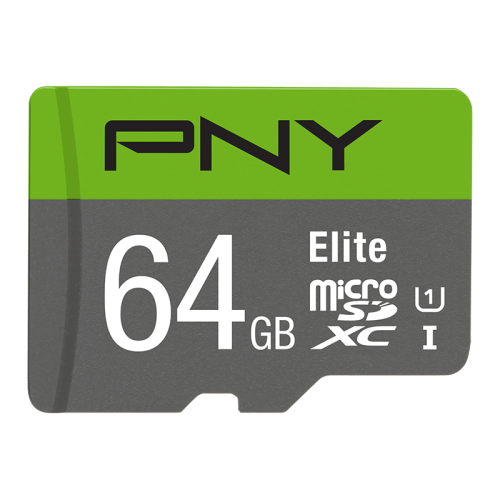 کارت حافظه PNY Elite 64GB microSD UHS-I U1 C10 100MBs