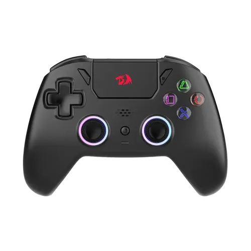 دسته بازی بیسیم ردراگون مدل DARKFLAME G820 دسته بازی ردراگون RedRagon DARKFLAME G820 با لرزانندهٔ ۵ سرعته و پورت هدفون