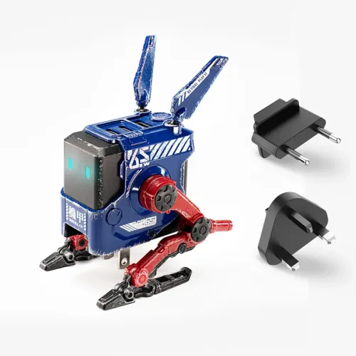 شارژر گراواستار GravaStar Alpha65 65W War-Damaged Blaze Blue شارژر گراواستار GravaStar Alpha65 65W War-Damaged Blaze Blue