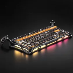 کیبورد گیمینگ گراواستار GravaStar Mercury K1 Pro CyberFlare کیبورد گیمینگ گراواستار GravaStar Mercury K1 Pro CyberFlare