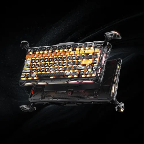 کیبورد گیمینگ گراواستار GravaStar Mercury K1 Pro CyberFlare کیبورد گیمینگ گراواستار GravaStar Mercury K1 Pro CyberFlare