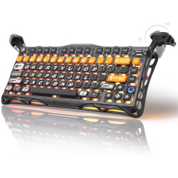 کیبورد گیمینگ گراواستار GravaStar Mercury K1 Pro CyberFlare
