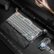 کیبورد گیمینگ گراواستار GravaStar Mercury K1 Pro Silver Gray
