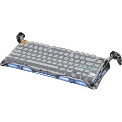 کیبورد گیمینگ گراواستار GravaStar Mercury K1 Pro Silver Gray