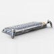 کیبورد گیمینگ گراواستار GravaStar Mercury K1 Pro Silver Gray