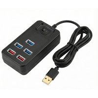هاب USB 3.0 پنج پورت Kingdom HK-022 | افزایش پورت USB