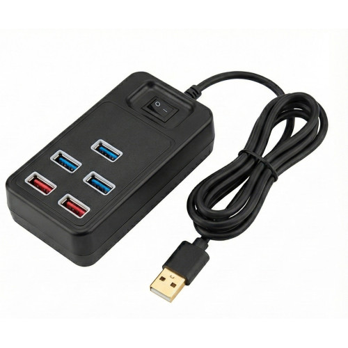 هاب USB 3.0 پنج پورت Kingdom HK-022 | افزایش پورت USB
