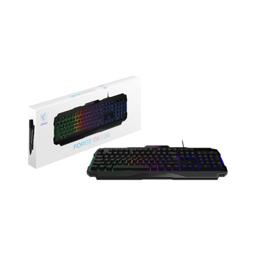 کیبورد گیمینگ ام اس آی MSI Forge GK100 مشکی