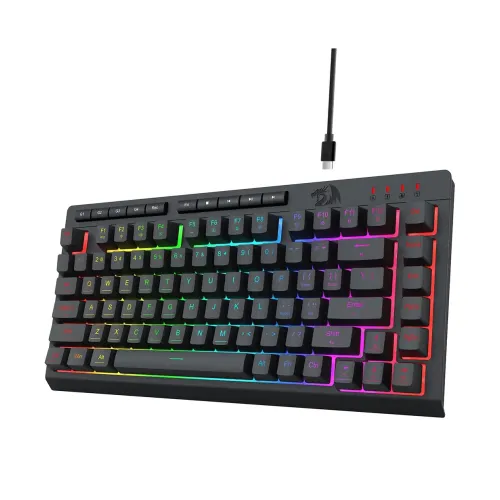 کیبورد گیمینگ ردراگون RedRagon Crescent Pro K524 RGB کیبورد گیمینگ ردراگون RedRagon Crescent Pro K524 RGB