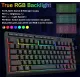 کیبورد گیمینگ ردراگون RedRagon Crescent K524 RGB کیبورد گیمینگ ردراگون RedRagon Crescent K524 RGB