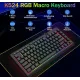 کیبورد گیمینگ ردراگون RedRagon Crescent K524 RGB کیبورد گیمینگ ردراگون RedRagon Crescent K524 RGB
