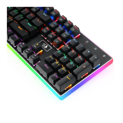 کیبورد ردراگون RedRagon Kali K577R با سوئیچ قهوه‌ای و نورپردازی RGB