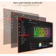 کیبورد گیمینگ ردراگون RedRagon UCal Pro K673 AK RGB
