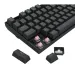 کیبورد مکانیکال گیمینگ ردراگون مدل GHOSTBLADE K735 کیبورد ردراگون RedRagon GHOSTBLADE K735 با سوئیچهای مغناطیسی صورتی و طراحی ۹۰٪