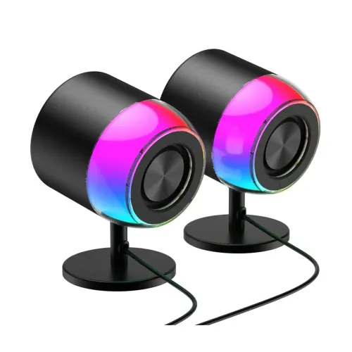 اسپیکر گیمینگ ردراگون مدل AHRI GS598 RGB اسپیکر گیمینگ ردراگون RedRagon AHRI GS598 RGB با نورپردازی و اتصال سهگانه