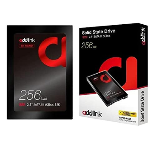 اس‌اس‌دی ادلینک Addlink S20 256GB با رابط SATA III و فناوری ۳D NAND