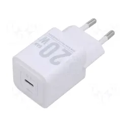 شارژر دیواری ۲۰ وات ونشن Vention FEP0 | فناوری GaN، PD 3.0