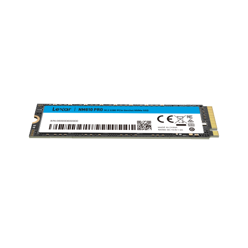 حافظه SSD لکسار Lexar NM610 PRO 500GB با رابط PCIe Gen3x4 و فرم فاکتور M.2 2280