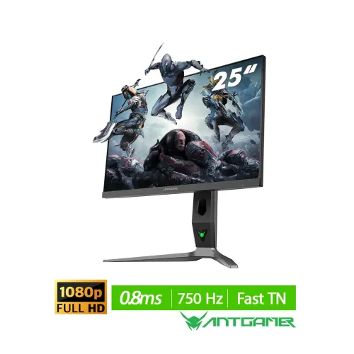 مانیتور-گیمینگ-ANTGAMER-ANT257PE مانیتور گیمینگ ANTGAMER ANT257PE با نرخ ۷۵۰ هرتز و نورپردازی RGB