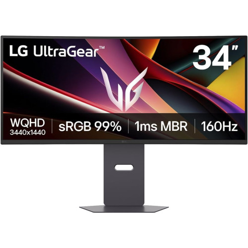 مانیتور ال جی UltraGear LG 34G600A-B سایز 34 اینچ