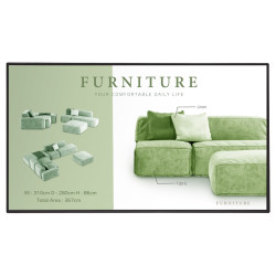 مانیتور صنعتی ال جی LG 55UM5NH سایز 55 اینچ