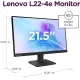 مانیتور-لنوو-Lenovo-L22-4e رزولوشن FHD و پوشش ۹۹% sRGB در مانیتور لنوو Lenovo L22-4e