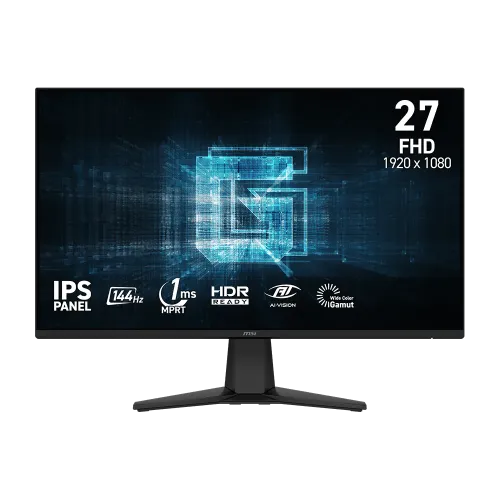 مانیتور گیمینگ MSI G275L E14 مانیتور گیمینگ ۲۷ اینچ MSI G275L E14 با پنل IPS، نرخ نوسازی ۱۴۴ هرتز و طراحی Frameless