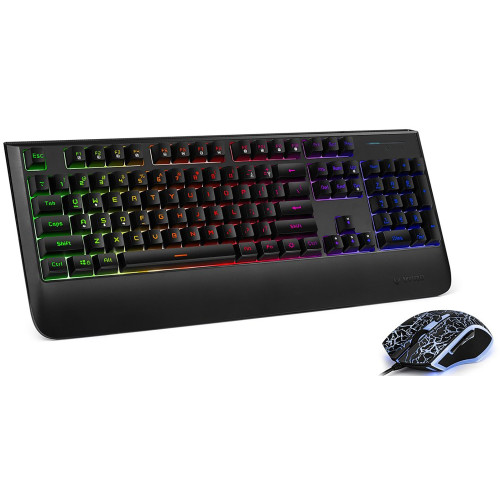 کیبورد و ماوس گیمینگ رپو Keyboard Mouse Gaming Rapoo V110 کیبورد و ماوس گیمینگ رپو Keyboard Mouse Gaming Rapoo V110