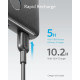پاوربانک انکر Anker 525 PowerCore 10K A1245 ظرفیت 10.000 میلی آمپر